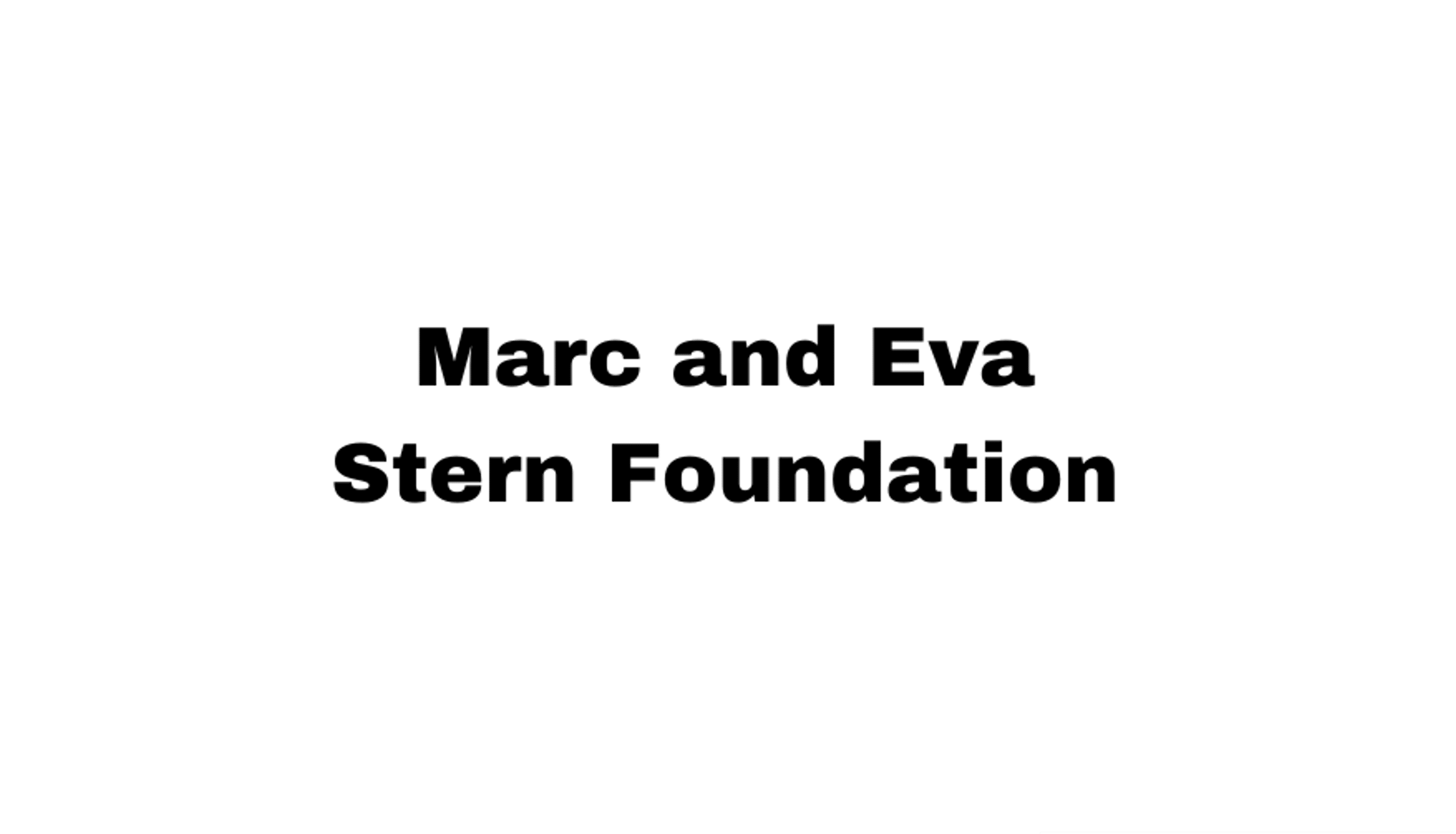Marc and Eva Stern Foundation