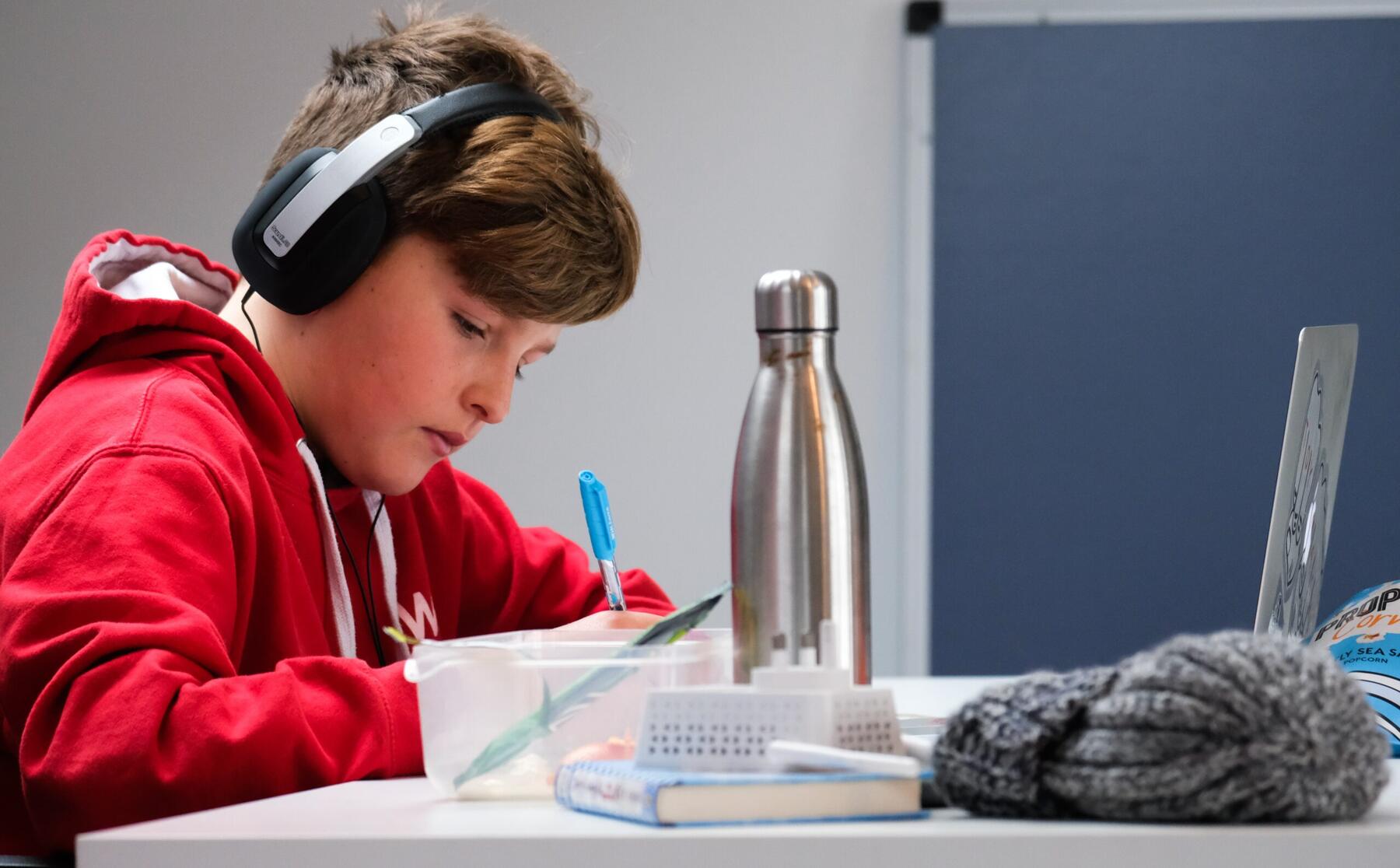 Student Doing Homework